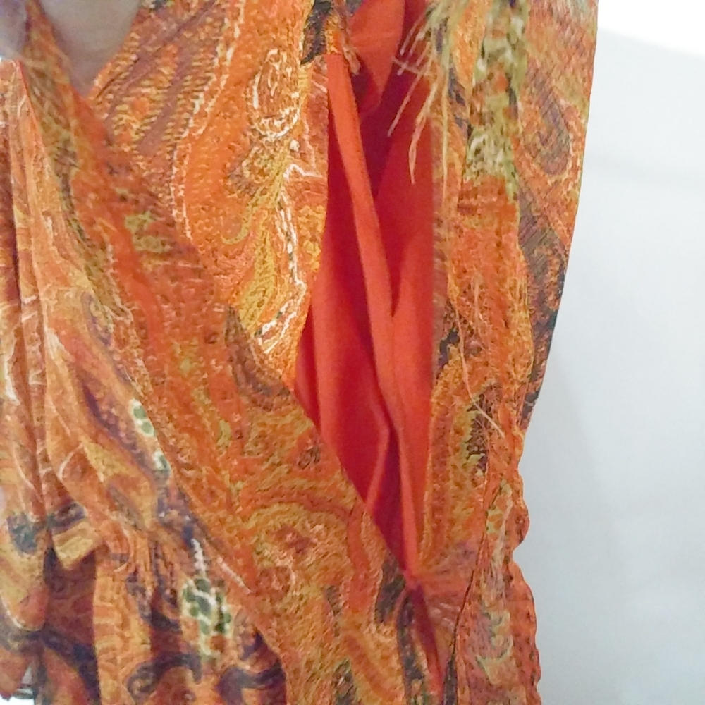 Speed Control 3X Orange Bat Wing Top Plus - Picture 5 of 9